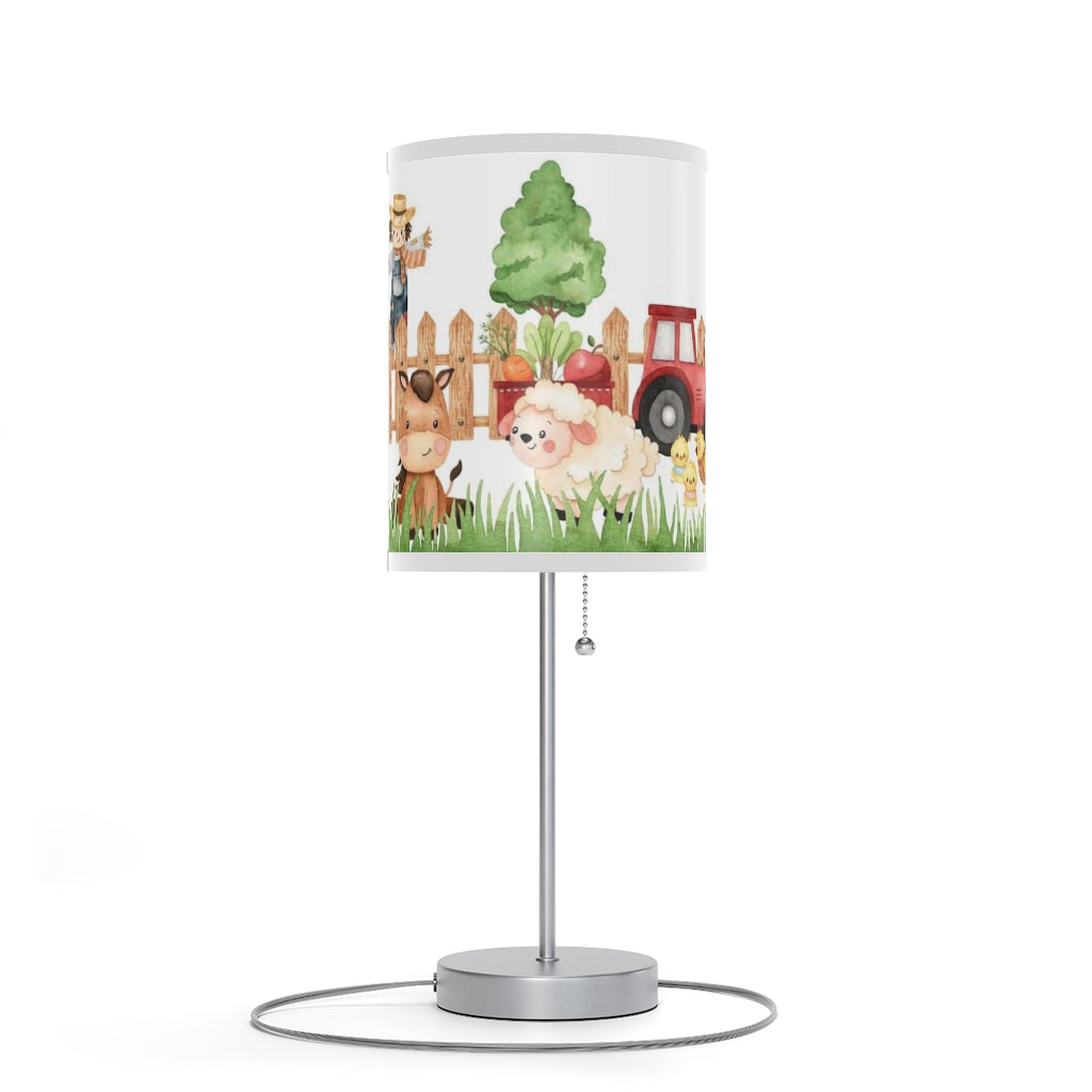 Farm Animals table Lamp, Farm Nursery Decor - Morgan's Farm