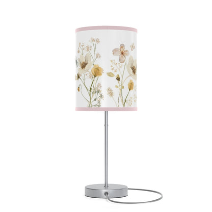 Wildflower Lamp, Wild flowers Nursery decor - Mustard Wildflowers