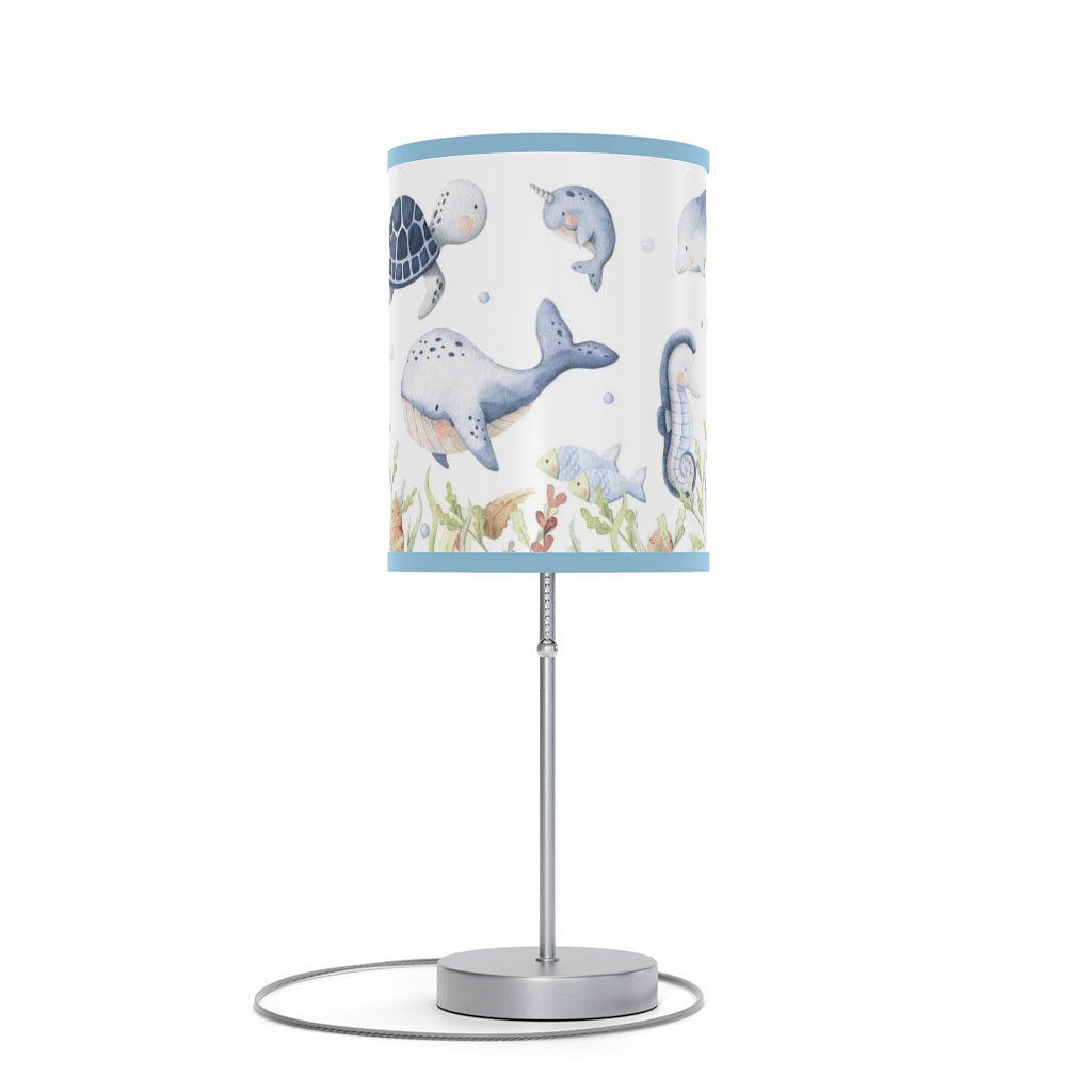 Under the Sea Lamp, Ocean Animals Nursery Lamp - Little Ocean