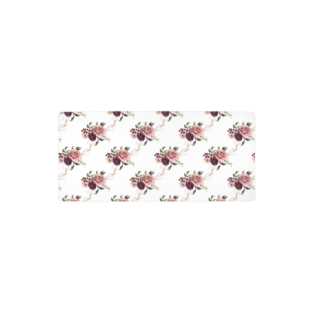 Roses Floral Changing Pad Cover - Rose Bloom