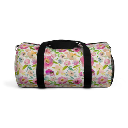 Floral Duffel Bag, Floral Overnight Bag - Spring Bloom