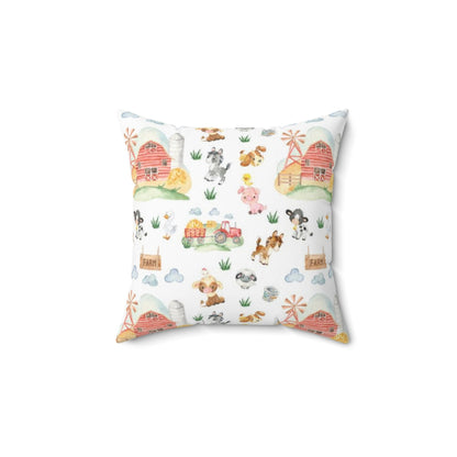 Farm Animals pillow cover, Barndyard nursery decor - Farm Babies