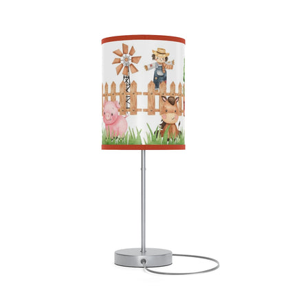 Farm Animals table Lamp, Farm Nursery Decor - Morgan's Farm