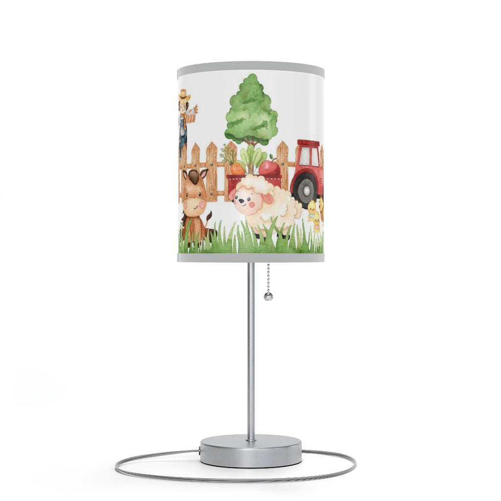 Farm Animals table Lamp, Farm Nursery Decor - Morgan's Farm