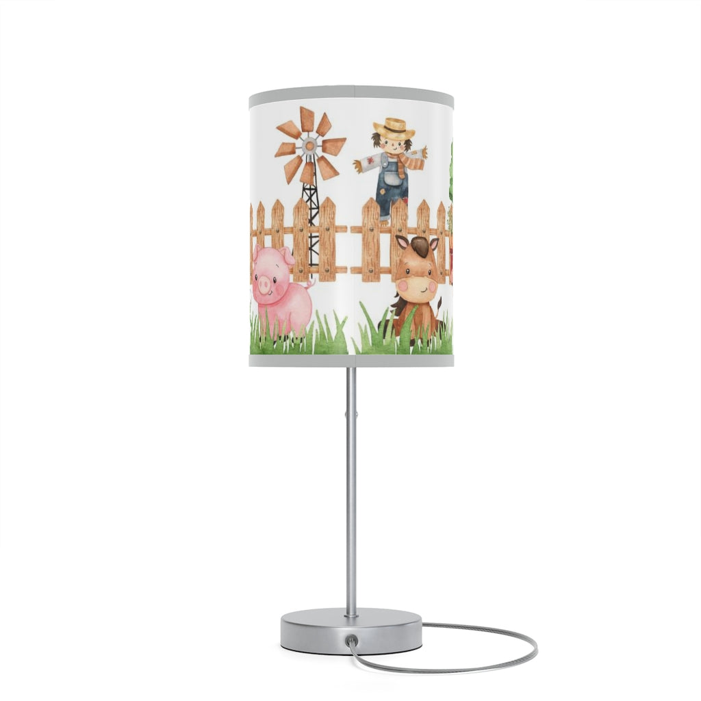 Farm Animals table Lamp, Farm Nursery Decor - Morgan's Farm