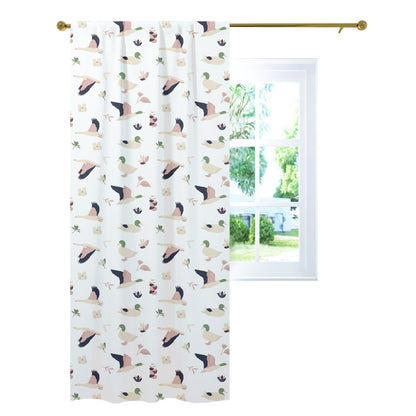 Duck Curtain, Single Panel, Modern nursery decor