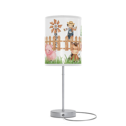 Farm Animals table Lamp, Farm Nursery Decor - Morgan's Farm