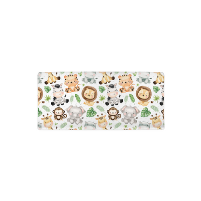 Safari Animals Changing Pad Cover, Jungle Nursery Decor - Safari Explorer