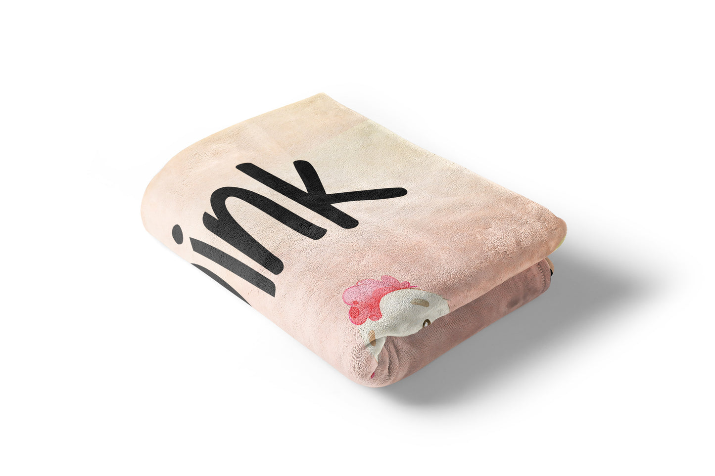 Little Oink Pig Minky Blanket, Farm Nursery Bedding - Farm Babies