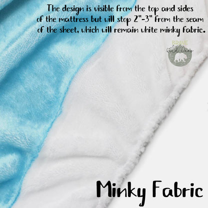 Farm Animals Minky Crib Sheet, Neutral Nursery Bedding - Farm Babies