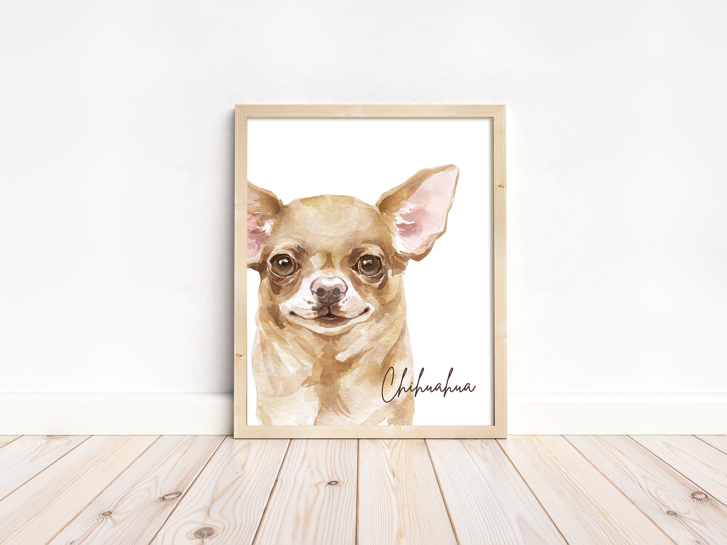 Chihuahua Wall Art, Dog Nursery Print