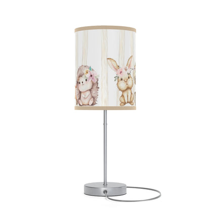 Woodland Animals table lamp, Woodland Nursery Decor - Forest Friends