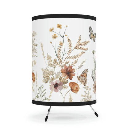 Wildflower lamp, Wildflower nursery decor - Butterfly Garden