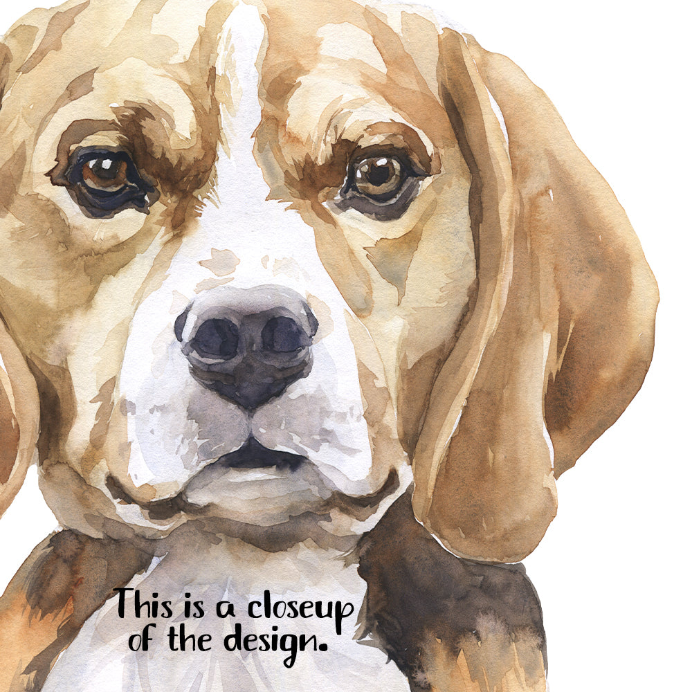 Beagle Dog PRINTABLE Puppy Wall Art, Dog Nursery Print