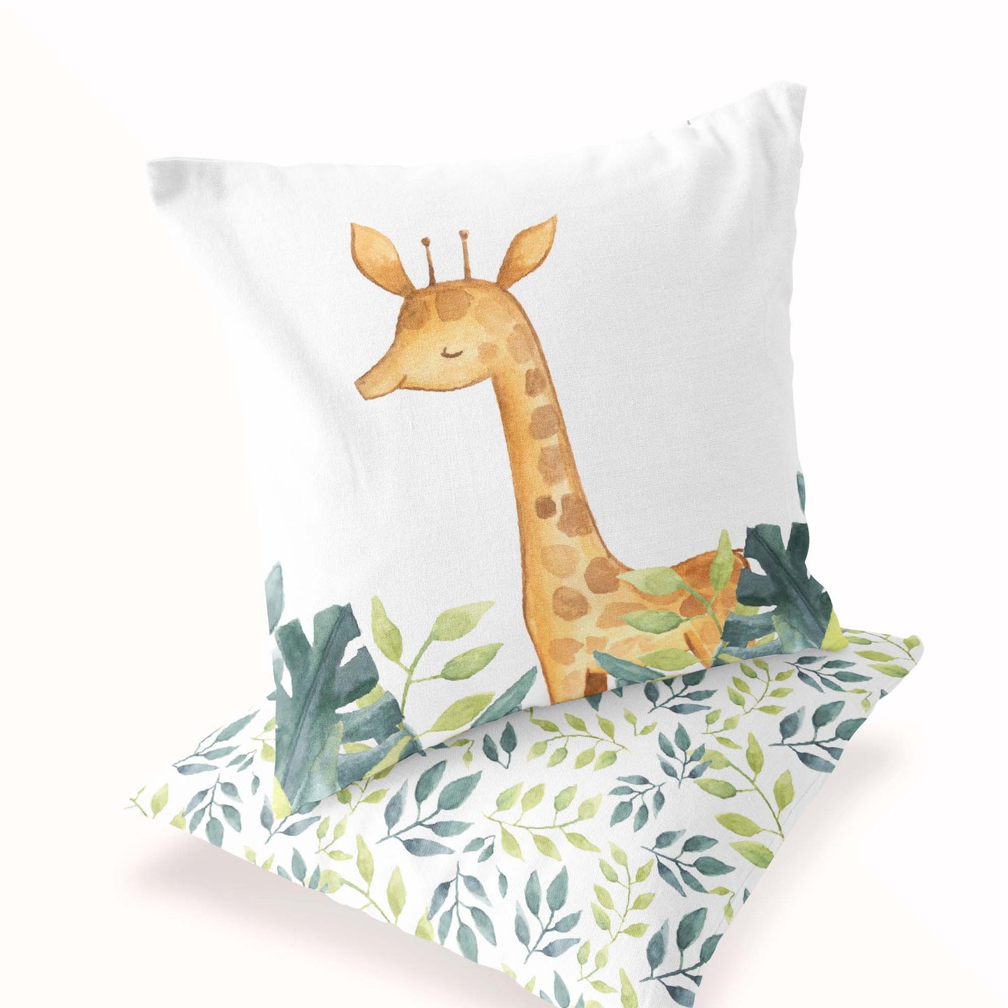 Giraffe Nursery Pillow, Safari Nursery Decor , Baby Africa