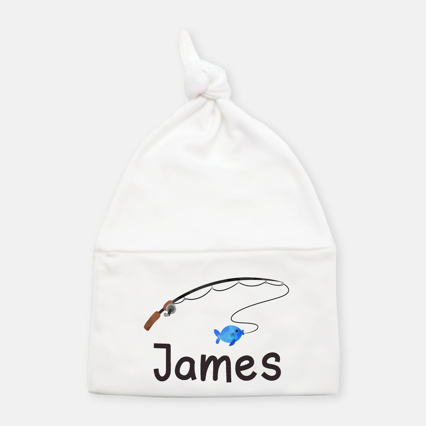 Fishing Swaddle Set, Personalized Hospital Baby Blanket Boy - Gone Fishing