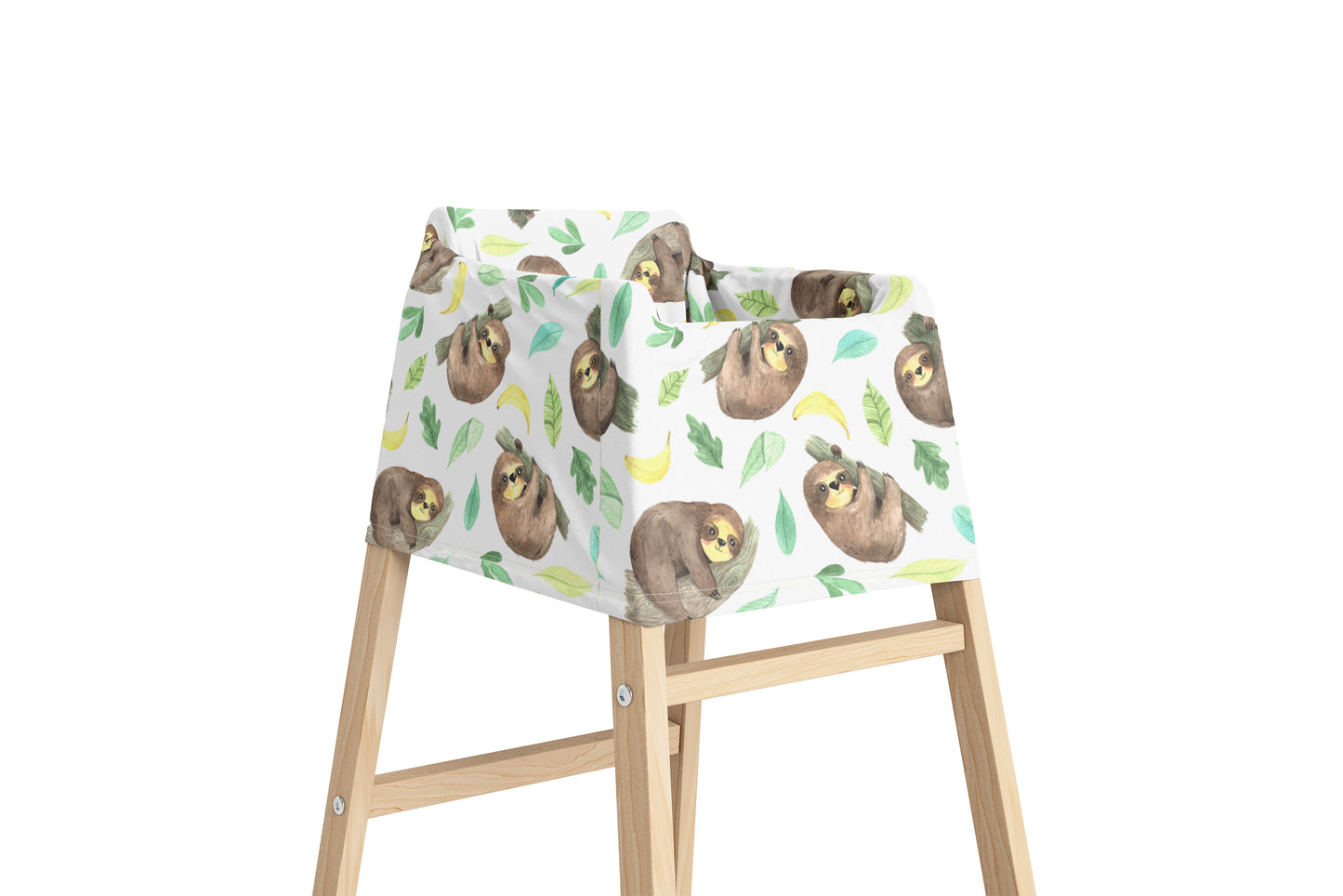 Little Sloth Car Seat Cover, Tropical Nursing Cover