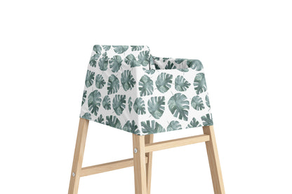 Monstera Car Seat Cover, Tropical nursing cover - Baby Africa