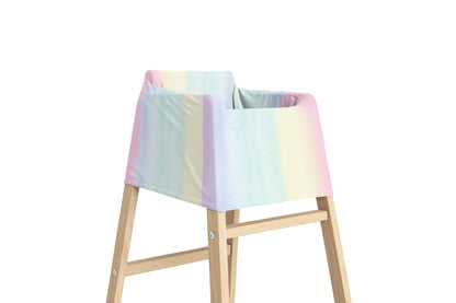 Stripes Car Seat Cover, Rainbow Nursing Cover