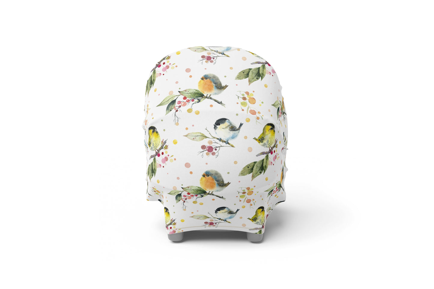 Birds Car Seat Cover, Nature Nursing Cover