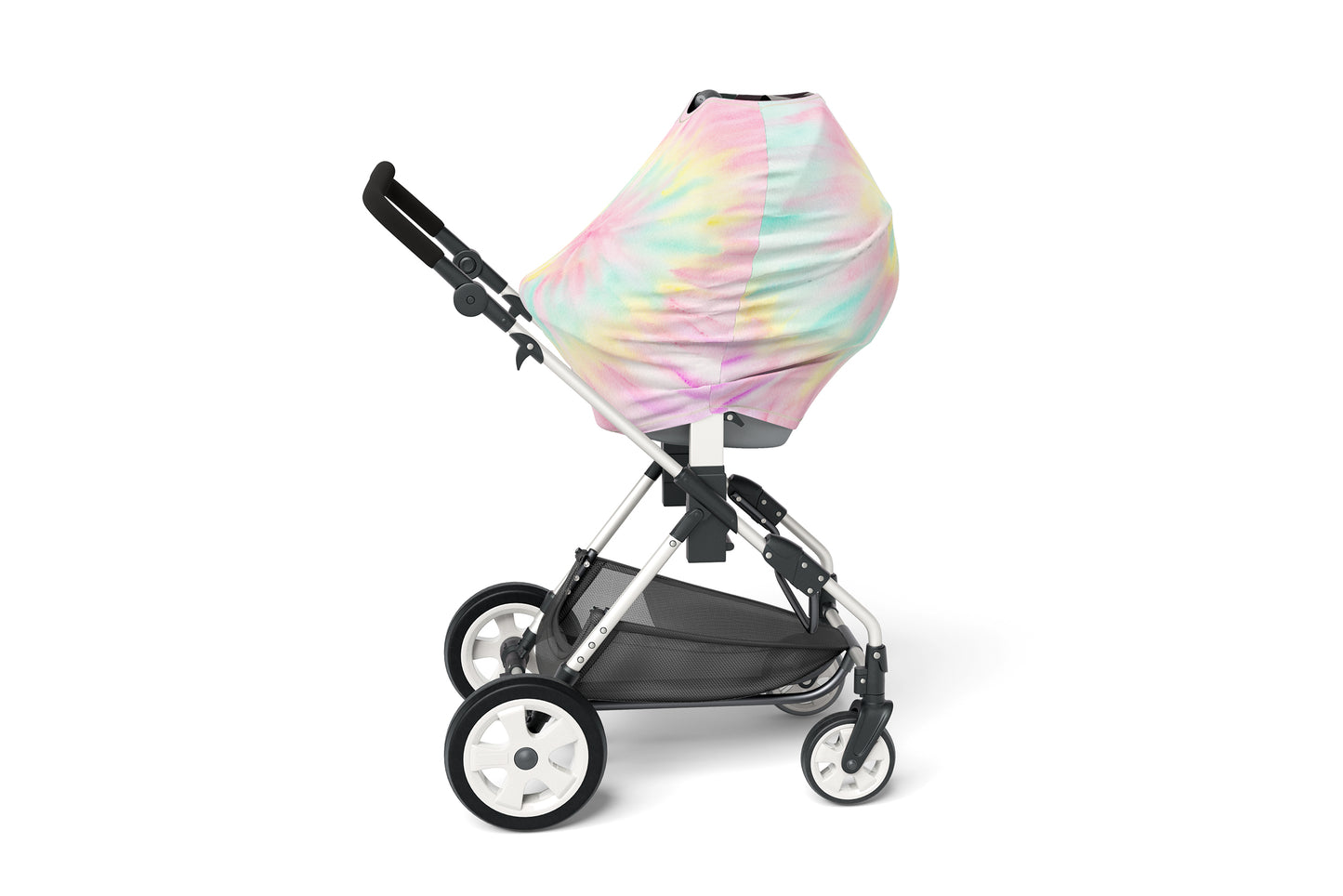 Tie Dye Car Seat Cover, Tie Dye Nursing Cover