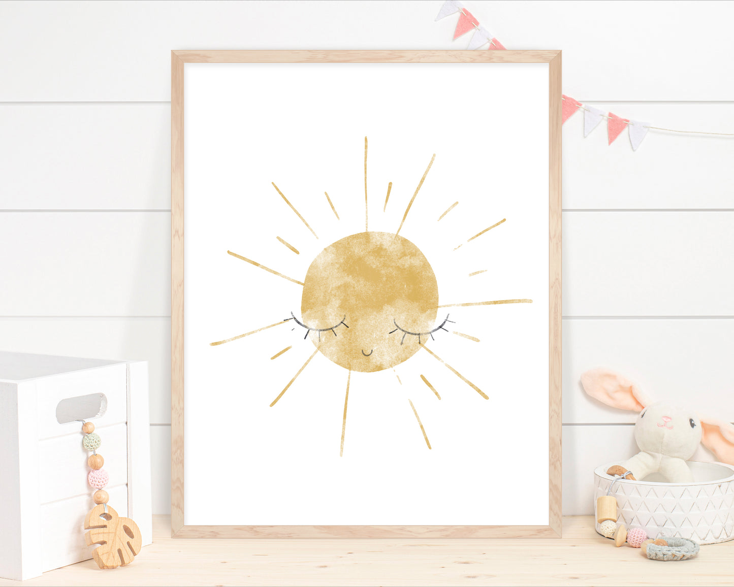 You are my sunshine Wall Art, Rainbow Nursery Prints set of 3