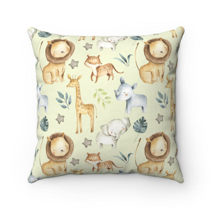 Be Yourself Rhinoceros Pillow, Safari Nursery Decor - Baby Africa