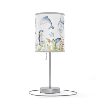 Under the Sea Lamp, Ocean Animals Nursery Lamp - Little Ocean