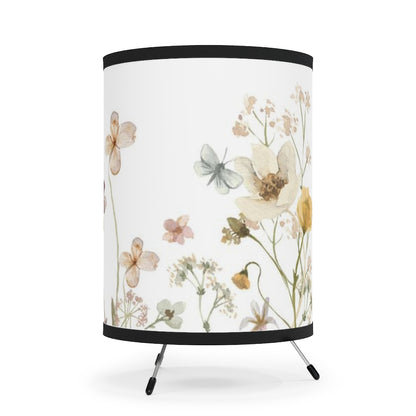 Wildflower Lamp, Wild flowers Nursery decor -Mustard Wildflowers