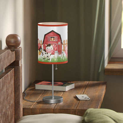 Farm Animals table Lamp, Farm Nursery Decor - Morgan's Farm