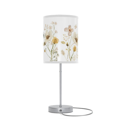 Wildflower Lamp, Wild flowers Nursery decor - Mustard Wildflowers