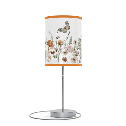 Wildflowers table lamp, Butterfly nursery decor - Butterfly Garden