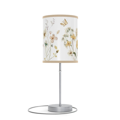 Wildflower Lamp, Wild flowers Nursery decor - Mustard Wildflowers