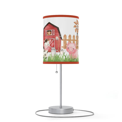 Farm Animals table Lamp, Farm Nursery Decor - Morgan's Farm