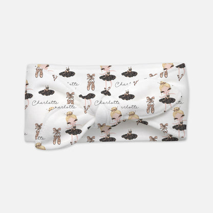 Ballerina Swaddle Set 2, Ballet Hospital receiving blanket - Sweet Ballet